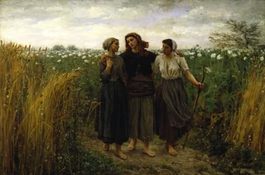 Rückkehr von den Feldern, 1871
